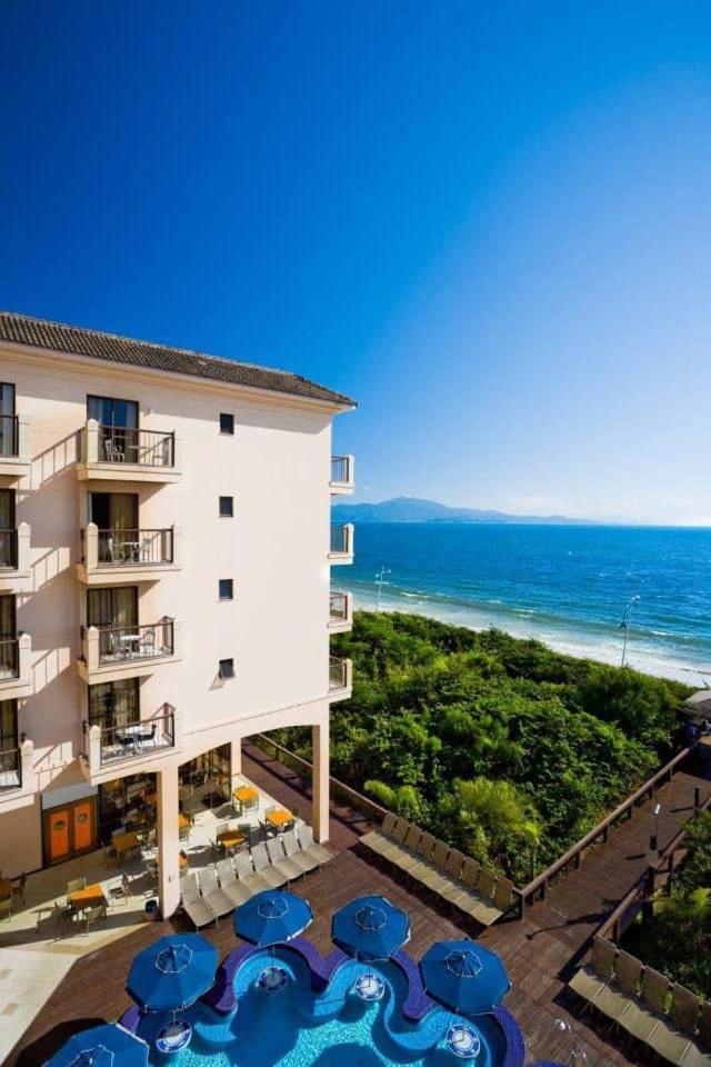 Apto Pes Na Areia Em Hotel Jurere Beach Jurere Internacional Florianópolis 외부 사진