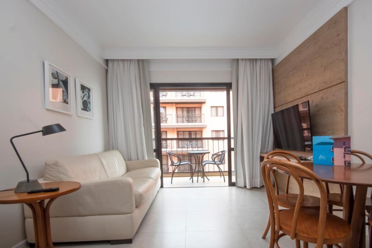Apto Pes Na Areia Em Hotel Jurere Beach Jurere Internacional Florianópolis 외부 사진