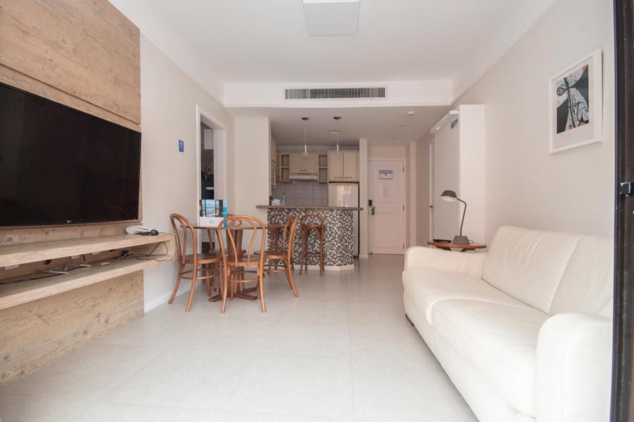 Apto Pes Na Areia Em Hotel Jurere Beach Jurere Internacional Florianópolis 외부 사진